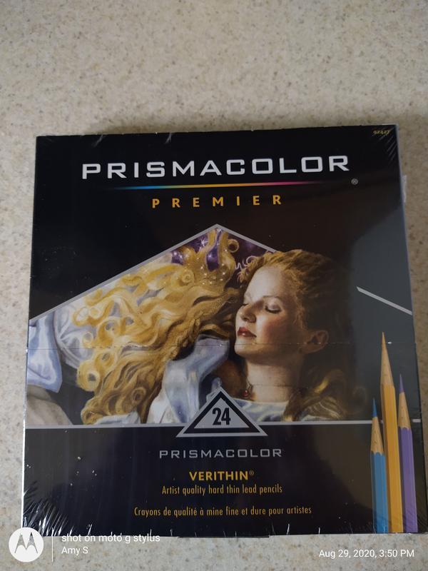 Prismacolor Color Pencil, Verithin, 12/DZ, White PK SAN2429