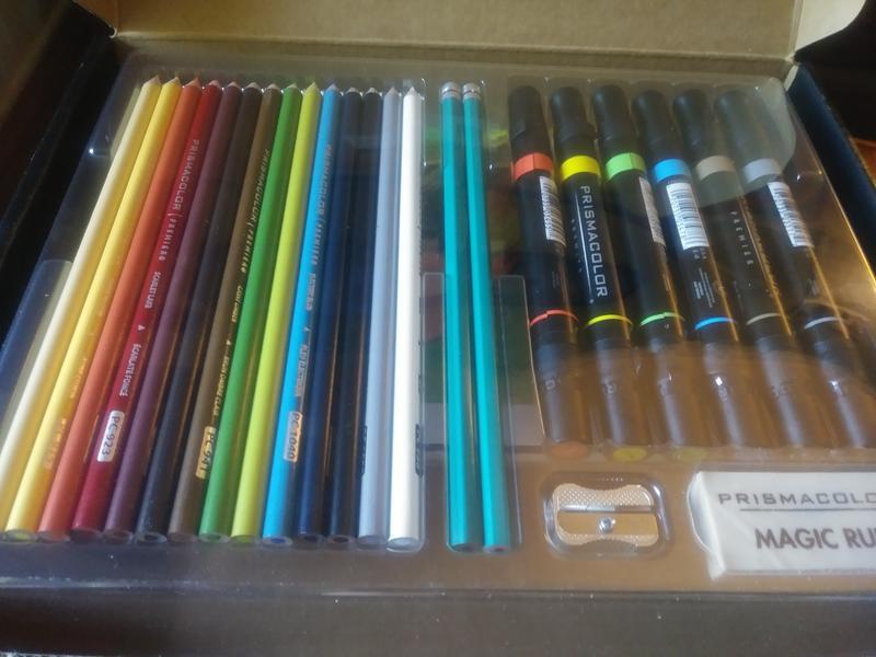 Prismacolor Technique Drawing Set, Level 2 Color & Style, 27-Piece