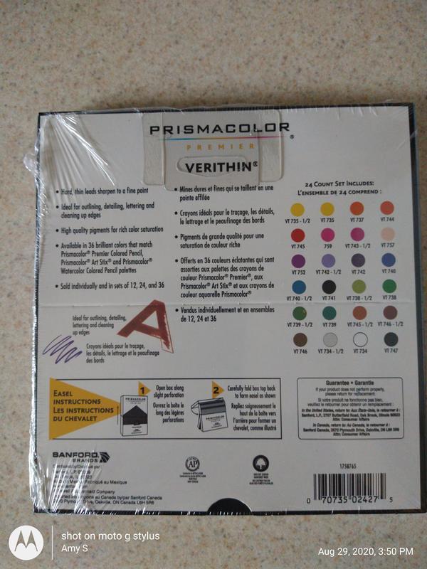 36 Prismacolor Premier Verithin Colored Pencils Assorted 3 Boxes
