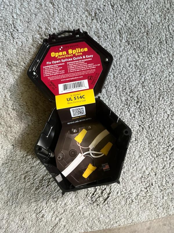 Pro Design Products Open Splice Junction Box 10 pack Plastic New work ...