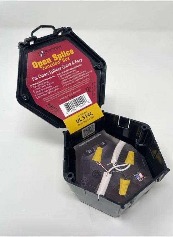 Pro Design Products Open Splice Junction Box 10 pack Plastic New work ...