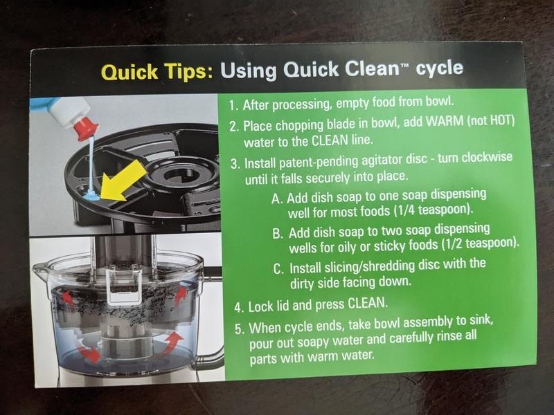 Cleaning tips