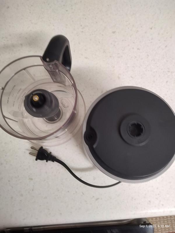 Easy to add chopper bowl to chopper.