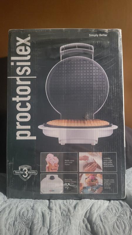 Waffle Cone Maker by Proctor Silex