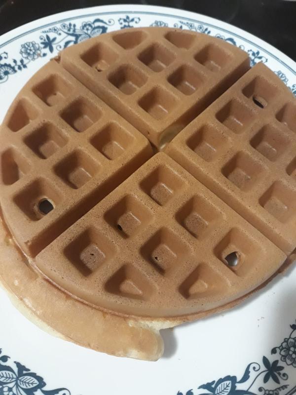 Finished waffle