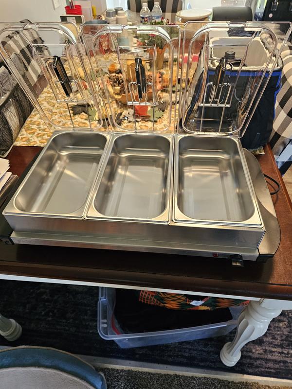 Fantastic addition-warming tray/buffet