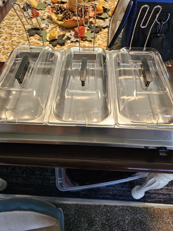 Fantastic addition-warming tray/buffet