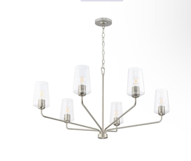 Celino 6-Light Large Chandelier – Progress Lighting
