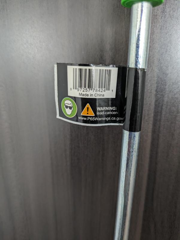 Photo submitted with review of product
