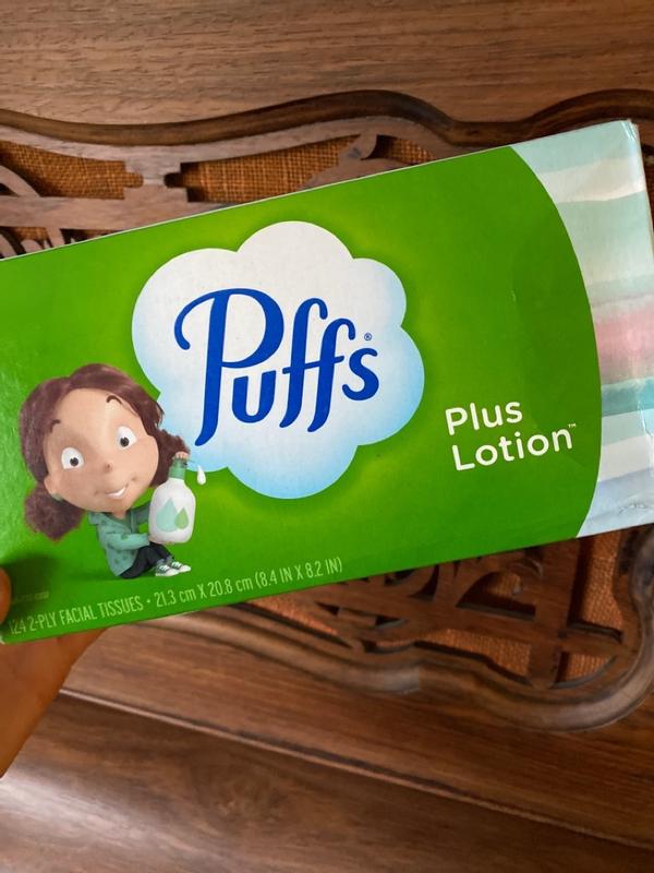 Save on Puffs Plus Lotion Facial Tissues 2-Ply 124 ct ea - 8 pk Order  Online Delivery