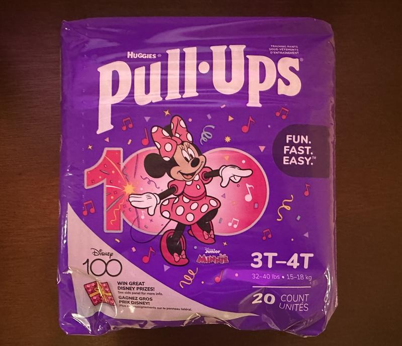 Huggies Pull-Ups Cool Alert Disney Princess Size 2T-3T Training Pants - 26  CT, Diapers & Training Pants