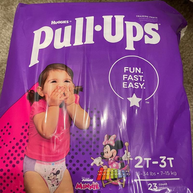 Pull-Ups Girls' Potty Training Pants, 2T-3T (16-34 Lbs), 23