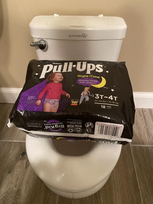 Pull-Ups Night-Time Girls' Potty Training Pants 3T-4T (32-40 lbs), 18 ct -  Food 4 Less