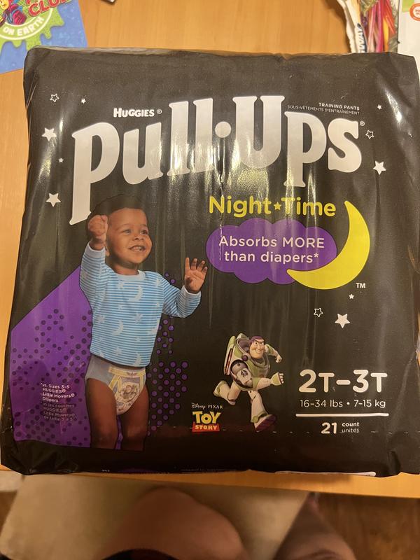 Vintage TOY STORY Huggies Pull-Ups Night time Training Pants 3T - 4T 20 ct.