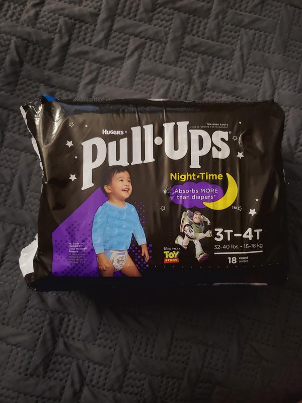 Pull-Ups Boys' Night-Time Potty Training Pants, 3T-4T (32-40 lbs