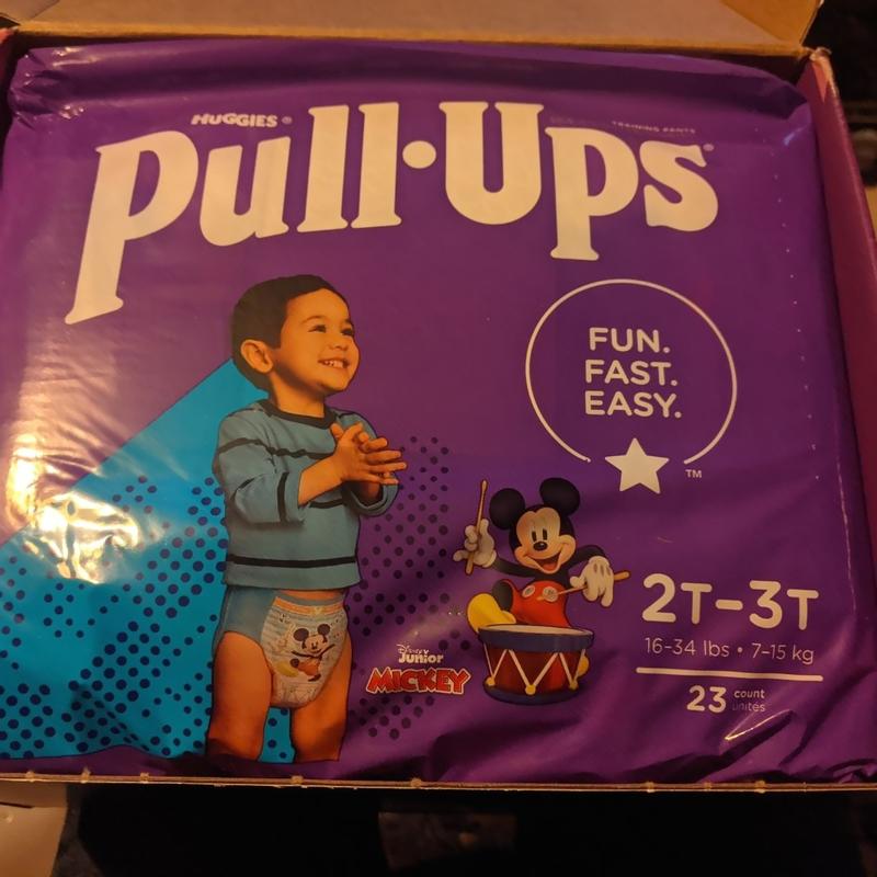 Pampers Easy Ups Training Underwear Boys Size 4 2T-3T 74 Count