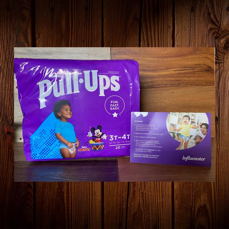 Pull-Ups Girls' Potty Training Pants, 3T-4T (32-40 lbs), 84 Count