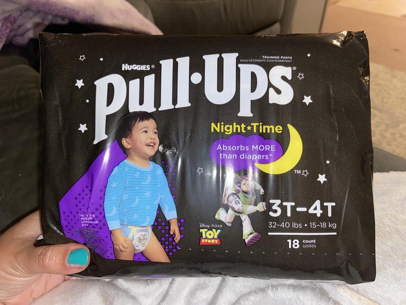PULL UPS Night Time Toy Story 3T-4T (32-40 lbs) Training Pants 20