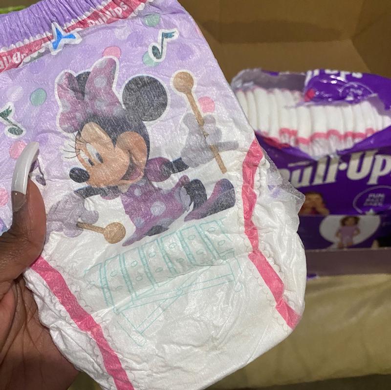 Huggies Pull-Ups 5T-6T Training Pants Girls' Minnie Mouse 46+ lbs