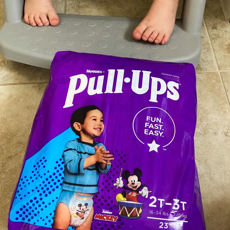Pull-Ups Girls' Night-Time Potty Training Pants, 2T-3T (16-34 lbs