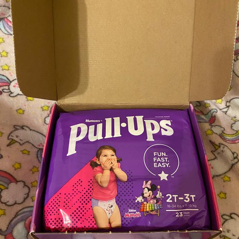 Pull-Ups Girls' Potty Training Pants, 4T-5T (38-50 lbs), 74 Count