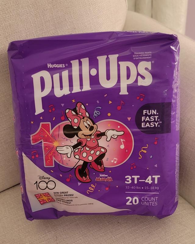 Pull-Ups Girls' Potty Training Pants, 3T-4T (32-40 lbs), 84 Count