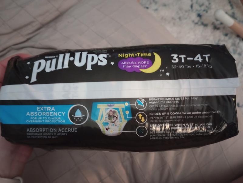 Pull-Ups Night-Time Girls' Potty Training Pants, 3T-4T (32-40 lbs), 20 ct -  Kroger