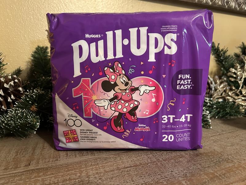 Pull-Ups Girls' Potty Training Pants, 3T-4T (32-40 lbs), 66 Count