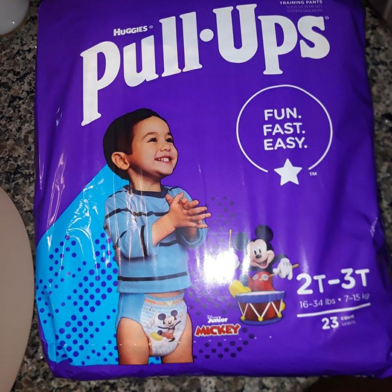 Pull-Ups Boys' Potty Training Pants, 2T-3T (16-34 lbs), 23 Count