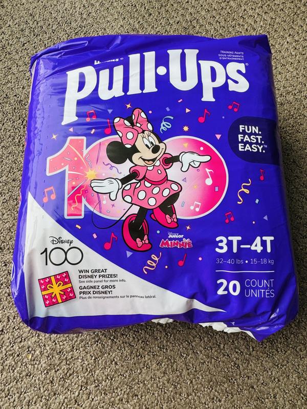 Pull-Ups Girls Potty Training Pants - 3T-4T/32-40 lbs - 66 Count