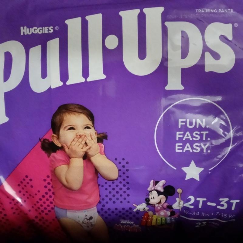 Pull-Ups Girls' Potty Training Pants Size 4, 2T-3T, 94 Ct 