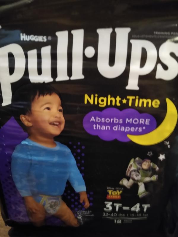 Pull-Ups Night-Time Boys' Potty Training Pants 3T-4T (32-40 lbs), 18 ct -  Pay Less Super Markets