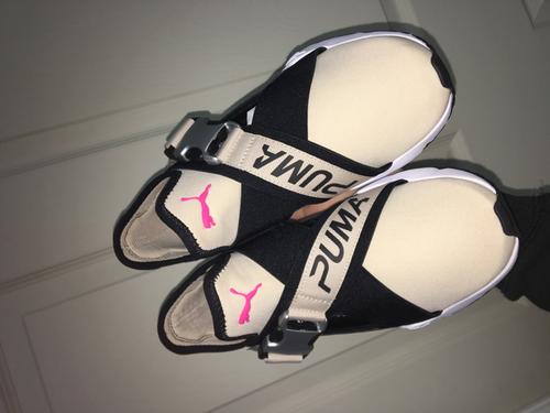 puma muse cut out sneakers