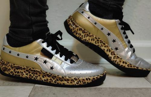 puma paul stanley leopard