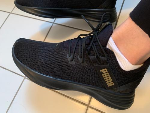 puma radiate xt black and gold