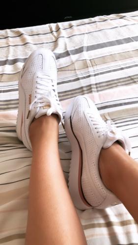puma roma amor perf sneakers