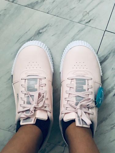 puma carina bold trainers