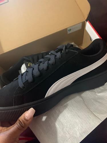 puma vikky stacked suede