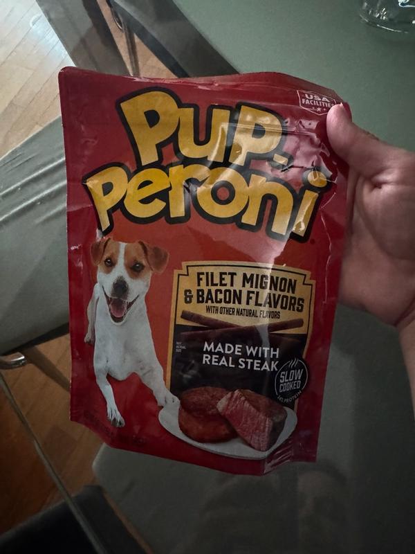 Pup-Peroni Filet Mignon Bacon Flavor Dog Treats, oz Meijer