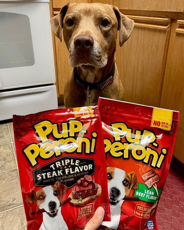 Lean Beef Chicken Pup Peroni Dog Rocks Pup-Peroni Lean Beef Flavor