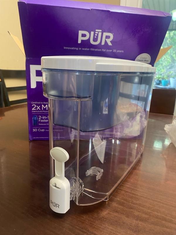 PUR 30-Cup Dispenser Filter System DS1800ZV5 - The Home Depot