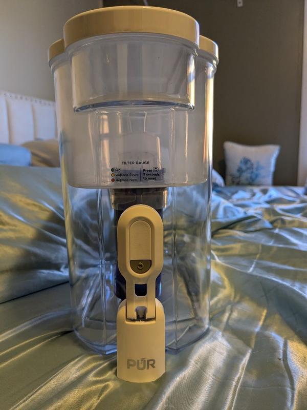 PUR Plus 30-Cup Water Filter Pitcher Dispenser DS1811Z - The Home