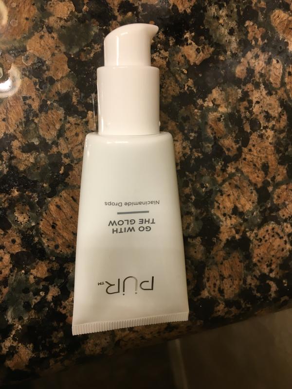 The pump that is on the bottle.