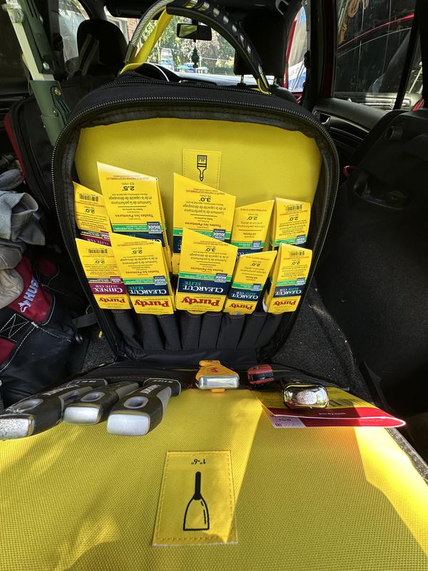 Purdy Black 11-in Zippered Backpack 14S250000 at Lowes.com
