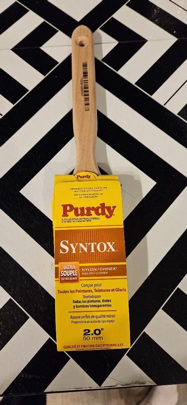 Purdy 144403620 Syntox Series Angular Trim Paint Brush, 2 inch