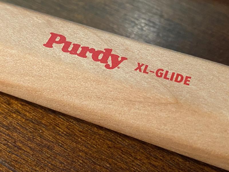 PURDY, Angle Sash Brush, 2 1/2 in, Paint Brush - 6YAH1