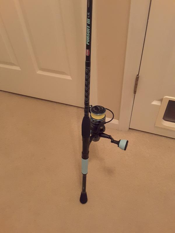 penn pursuit iii le spinning combo