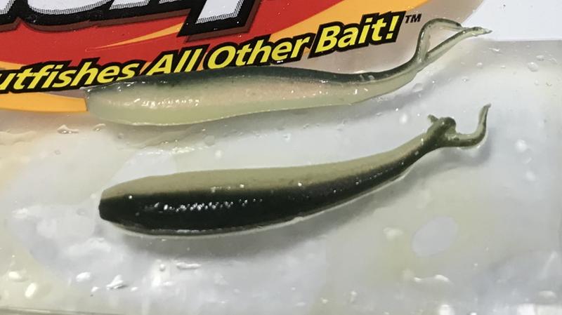 Berkley Gulp! Minnow Fishing Bait, Rainbow Trout, 1in, Extreme