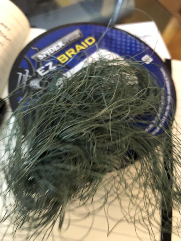 SpiderWire 10 lb Moss Green EZ Braid Fish Line - 1140561