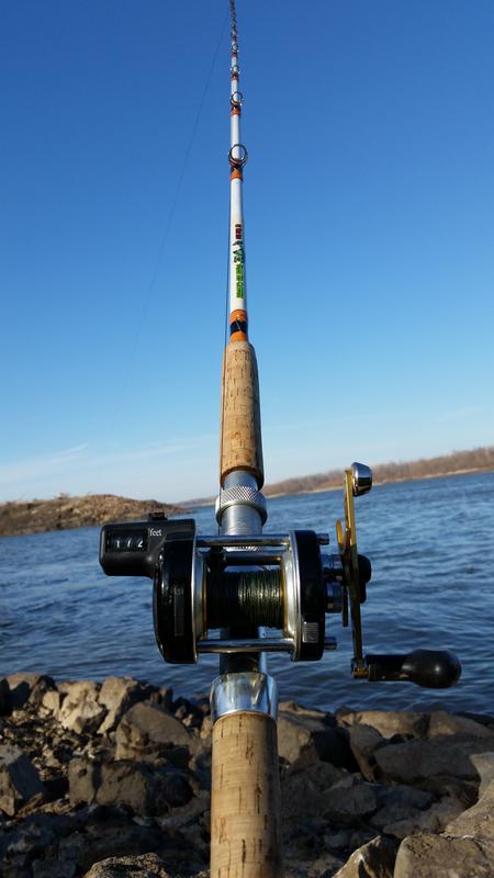 abu garcia line counter rod The palm Abu Garcia line counter reels